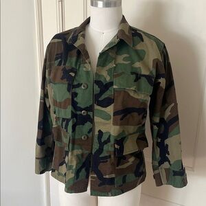 Vintage Camouflage Jacket